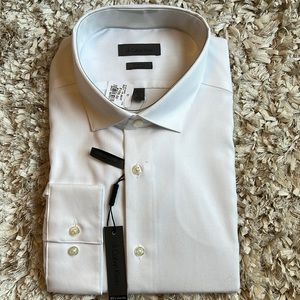 Calvin Klein Mens White Dress Shirt